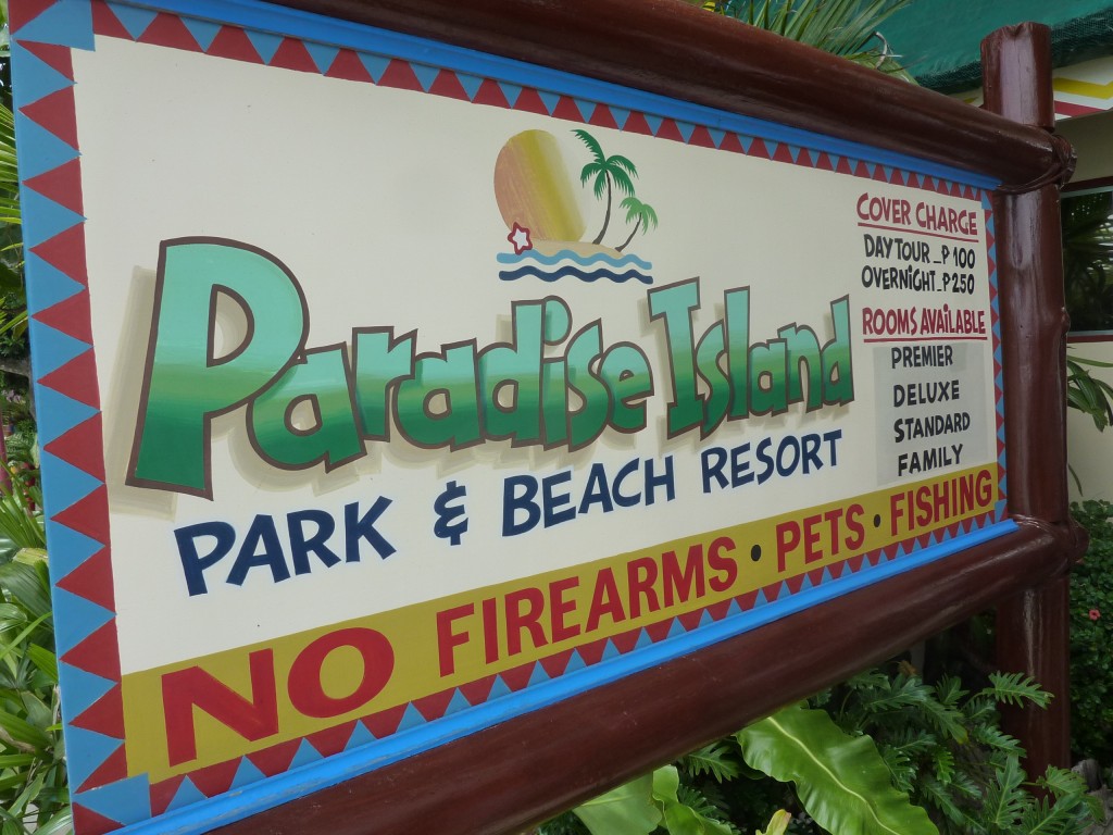 paradise island park and beach resort samal island davao city