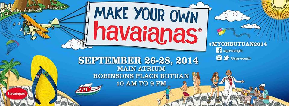 Very first Make Your Own Havaianas event in Butuan