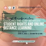 Webinar alert: Student rights and online distance learning