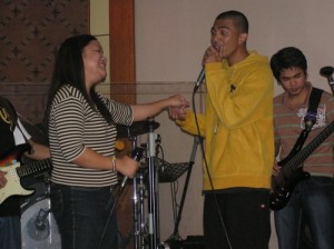Singing with Paolo of K24/7