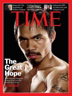 manny pacquiao on time
