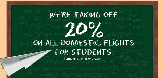 Airphil Express offers 20 percent discount for students