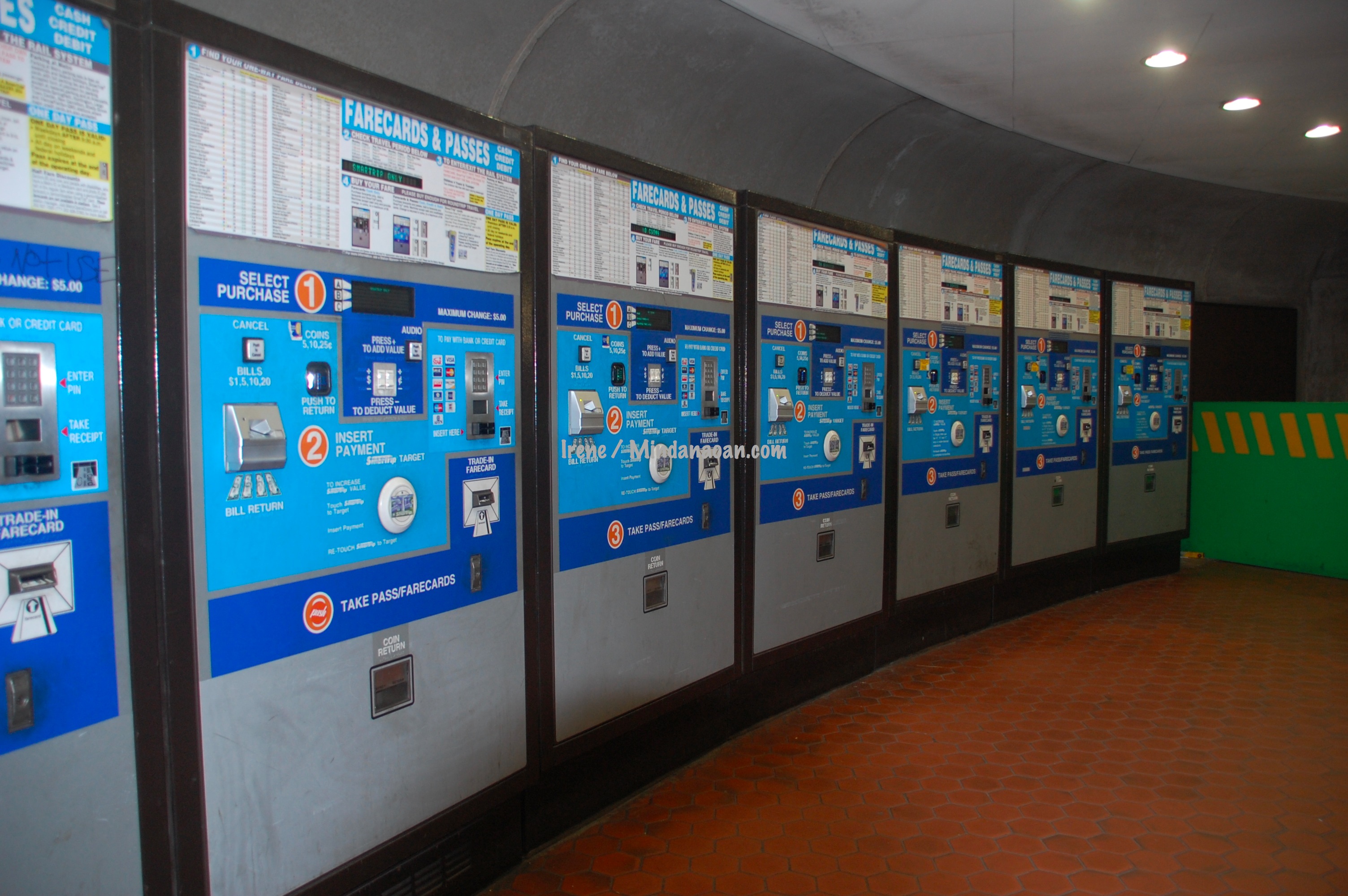 Mindanaoan In America: Washington DC Metro Subway photos, tips