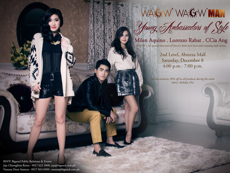 What A Girl Wants Davao Young Ambassadors of Style 2012