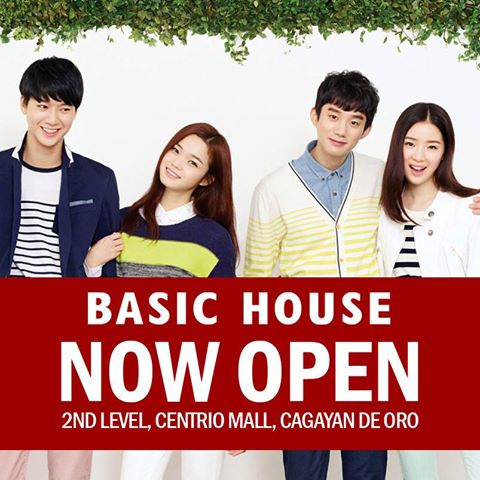 Korean fashion brand Basic House opens Ayala Centrio CDO branch