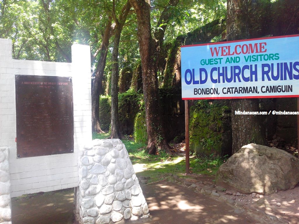 Old Church Ruins in Camiguin Island Mindanao