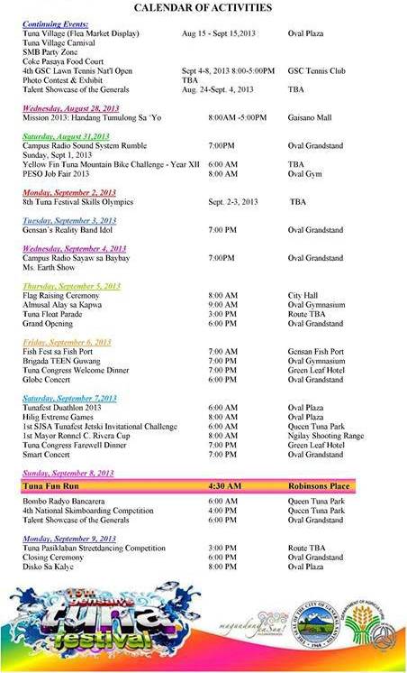 gensan-tuna-festival-2013-schedule