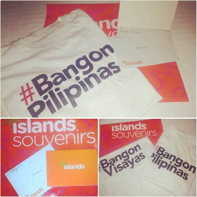 Buy a #BangonPilipinas shirt and help typhoon Haiyan victims
