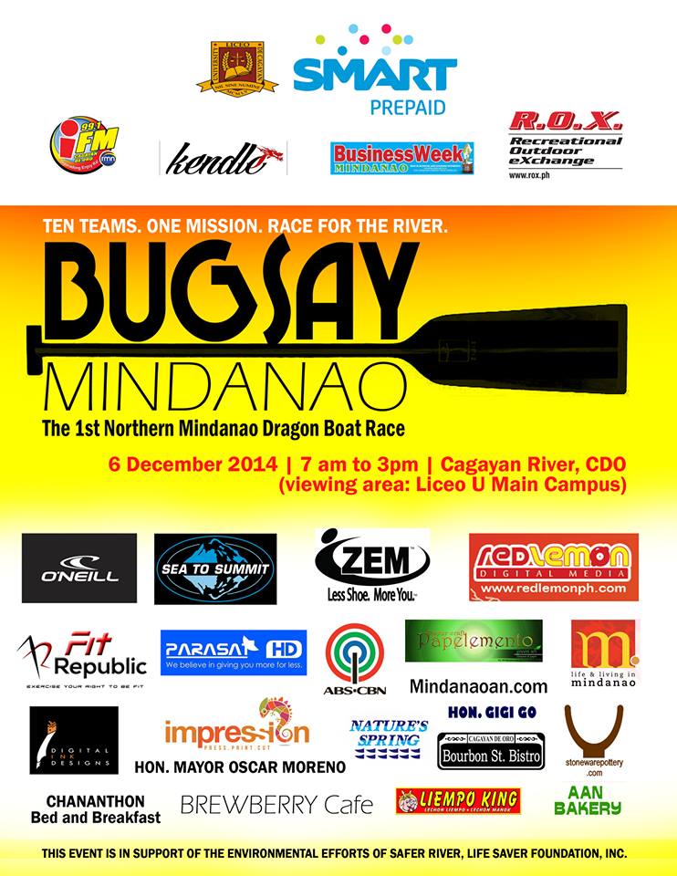 Mindanaoan.com supports Bugsay Mindanao 1st Northern Mindanao dragon boat race