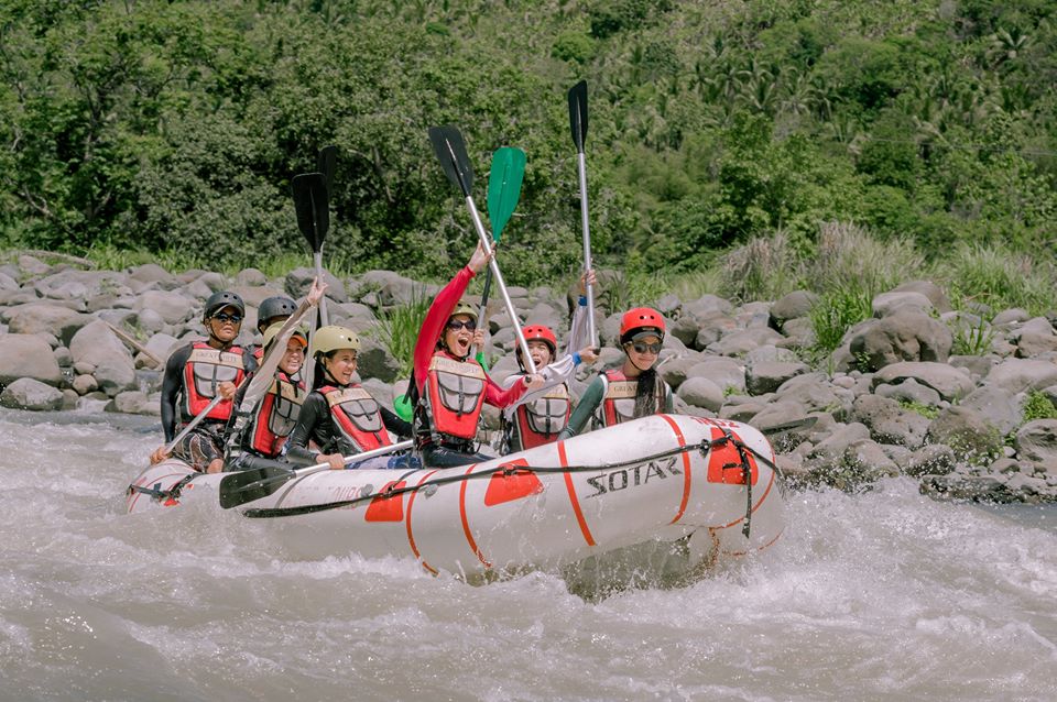 Miss Cagayan de Oro 2015 bets go water rafting with Great White