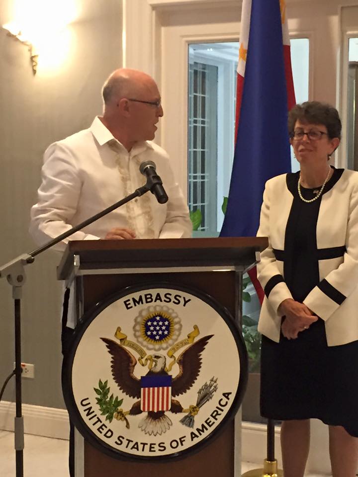Meeting the new US Embassy Manila Counselor for Public Affairs