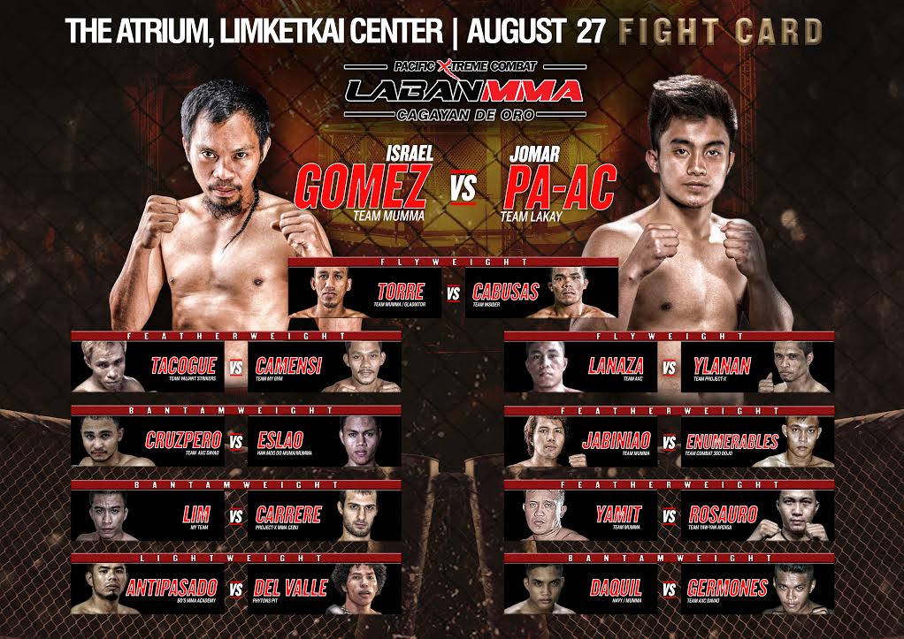 Action packed Laban MMA fights this Cagayan de Oro fiesta