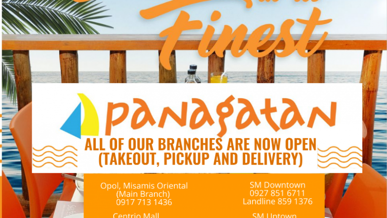Panagatan Restaurant reopens all branches, offers 30 percent discount