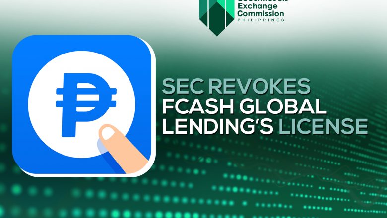 FCash Global Lending license canceled