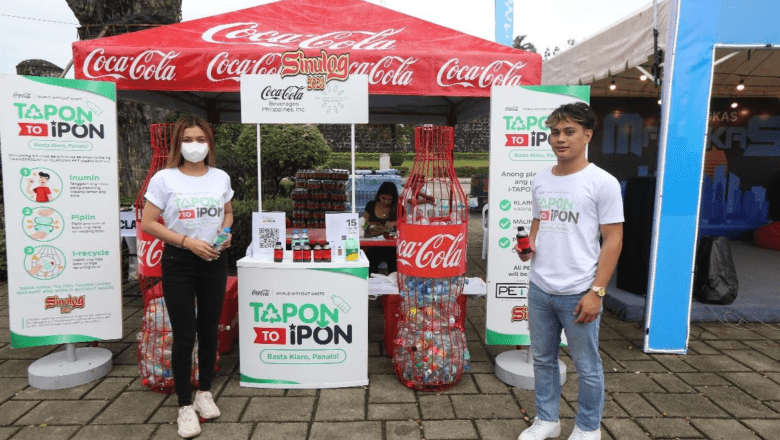 Coca-Cola has this program that allows collection and recycling of plastic bottles during fiestas
