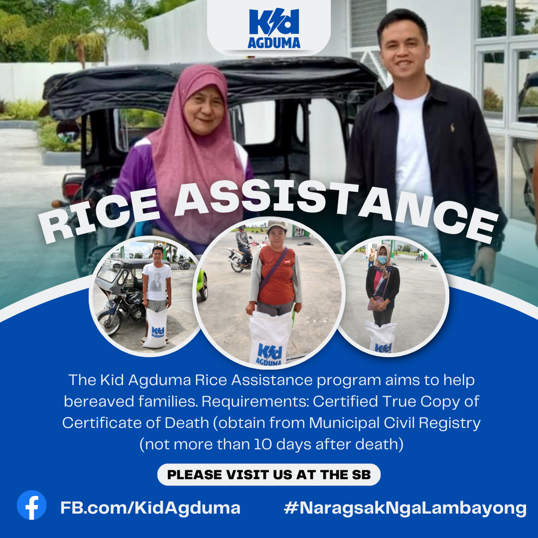 Neophyte Lambayong councilor launches rice assistance program